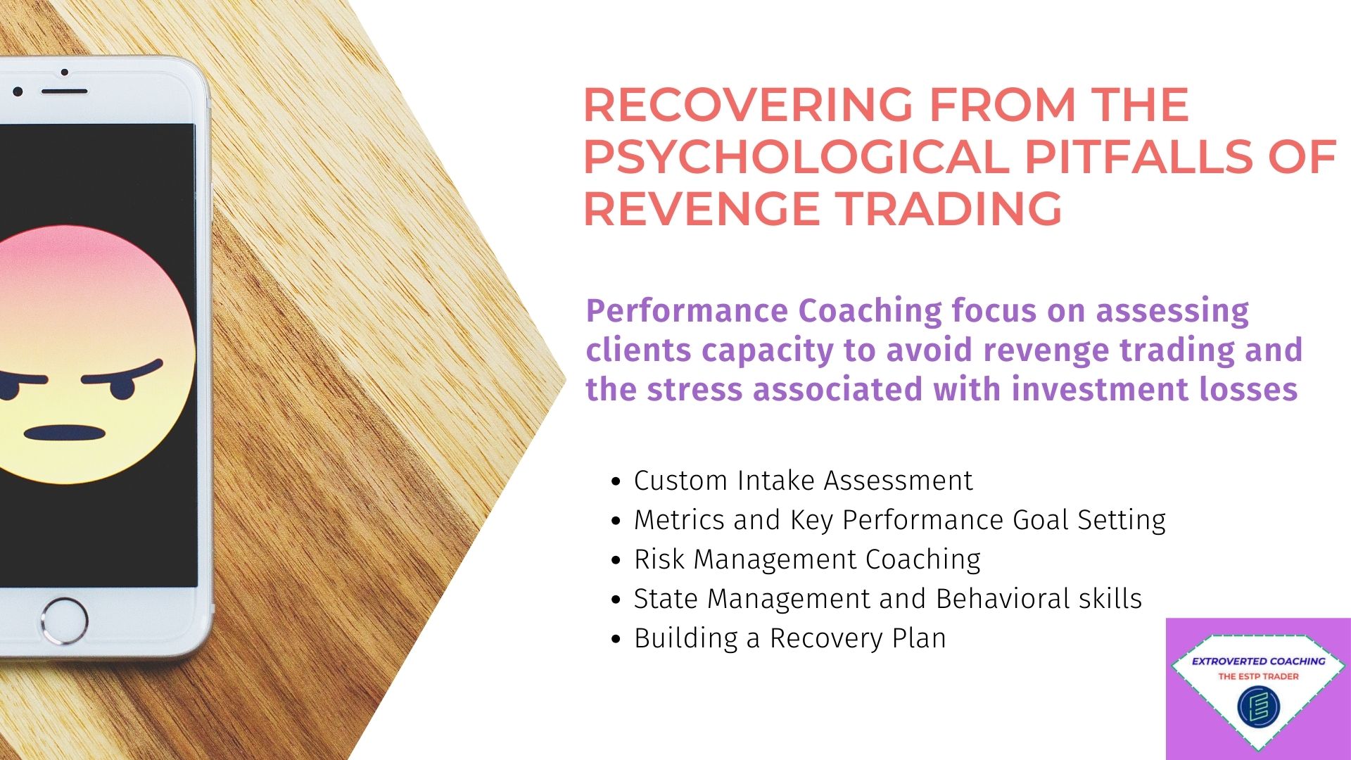 Recovering from the Psychological pitfalls of Revenge Trading